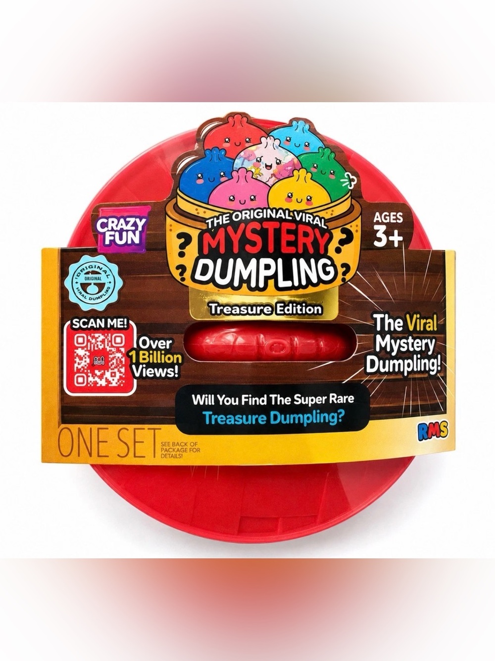 RMS Authentic Treasure Dumpling - New! Sealed! Hard to Find - No Cancels